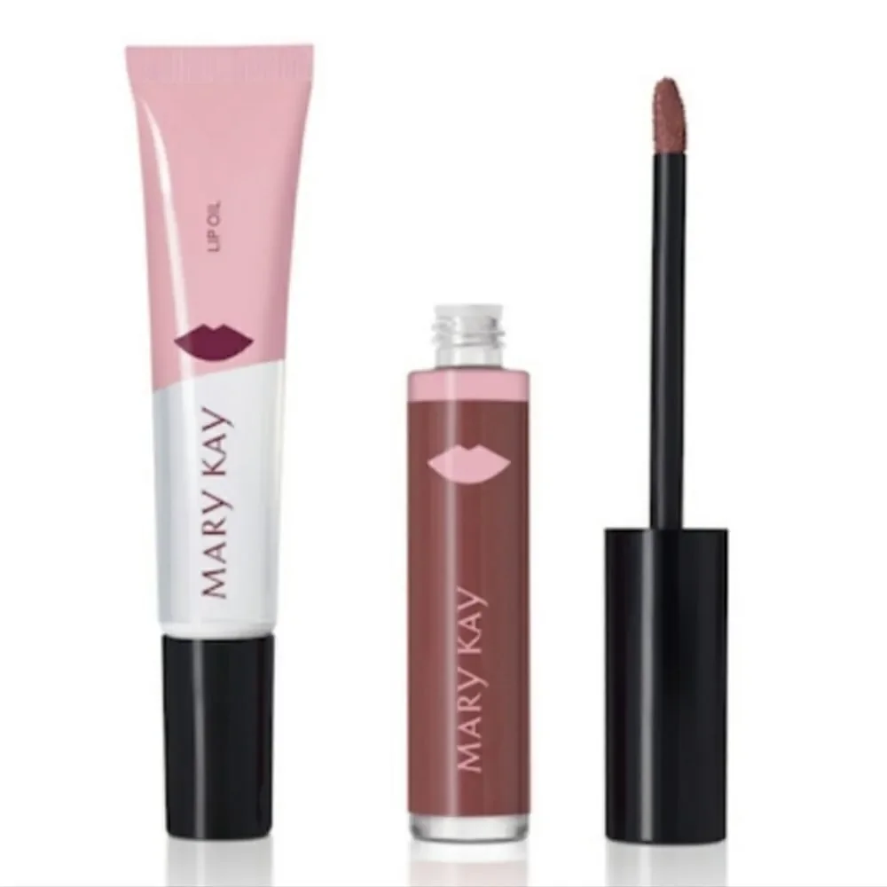 MARY KAY MATTE + SHINE LIP SET IN CINNAMON